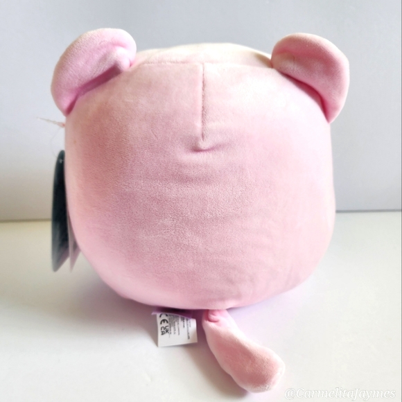 ZAYA 🐻 Pink Bear w/Glitter Ears Original Squishmallows by Kelly Toy ☆》NWT《☆ - Picture 2 of 8